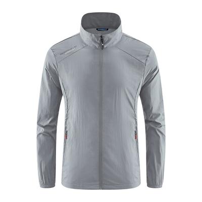 Летняя мужская новая солнцезащитная одежда для рыбалки на открытом воздухе, одежда из шелка и кожи, спортивная куртка