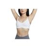 Dri-FIT Alate Minimalist Низкоинтенсивная поддержка спортивный бюстгальтер женское нижнее белье белый DM0527-100