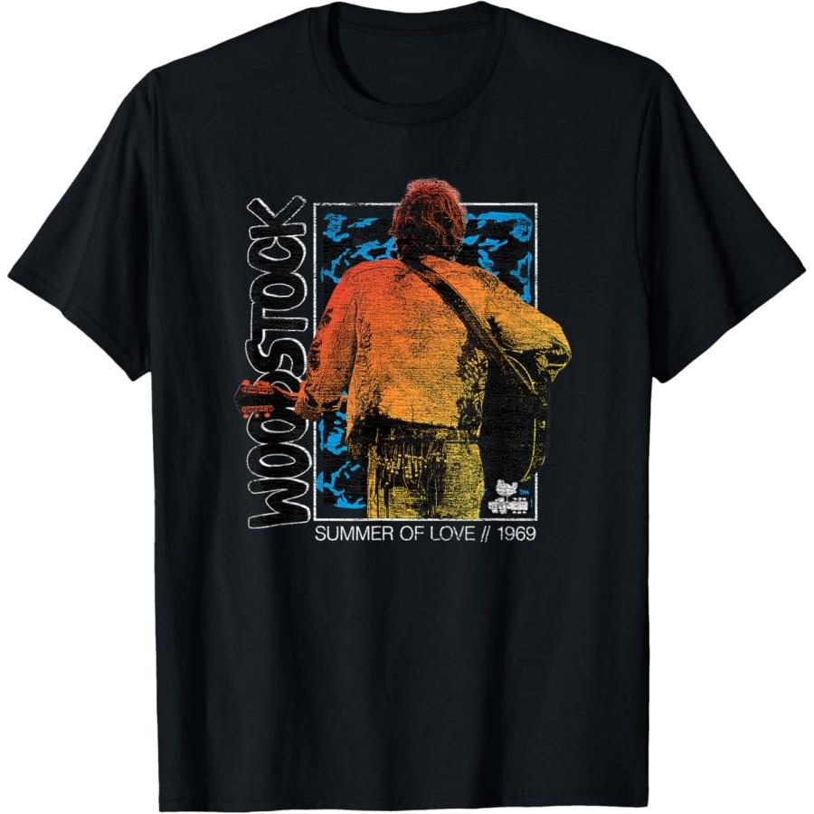 Футболка Woodstock Лето Любви 1969