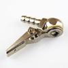 1/4" Tire Air Chuck Inflator Gauge Brass Ball Auto Car Tire Inflator with Clip for Car Tire Repair Tools TCC01