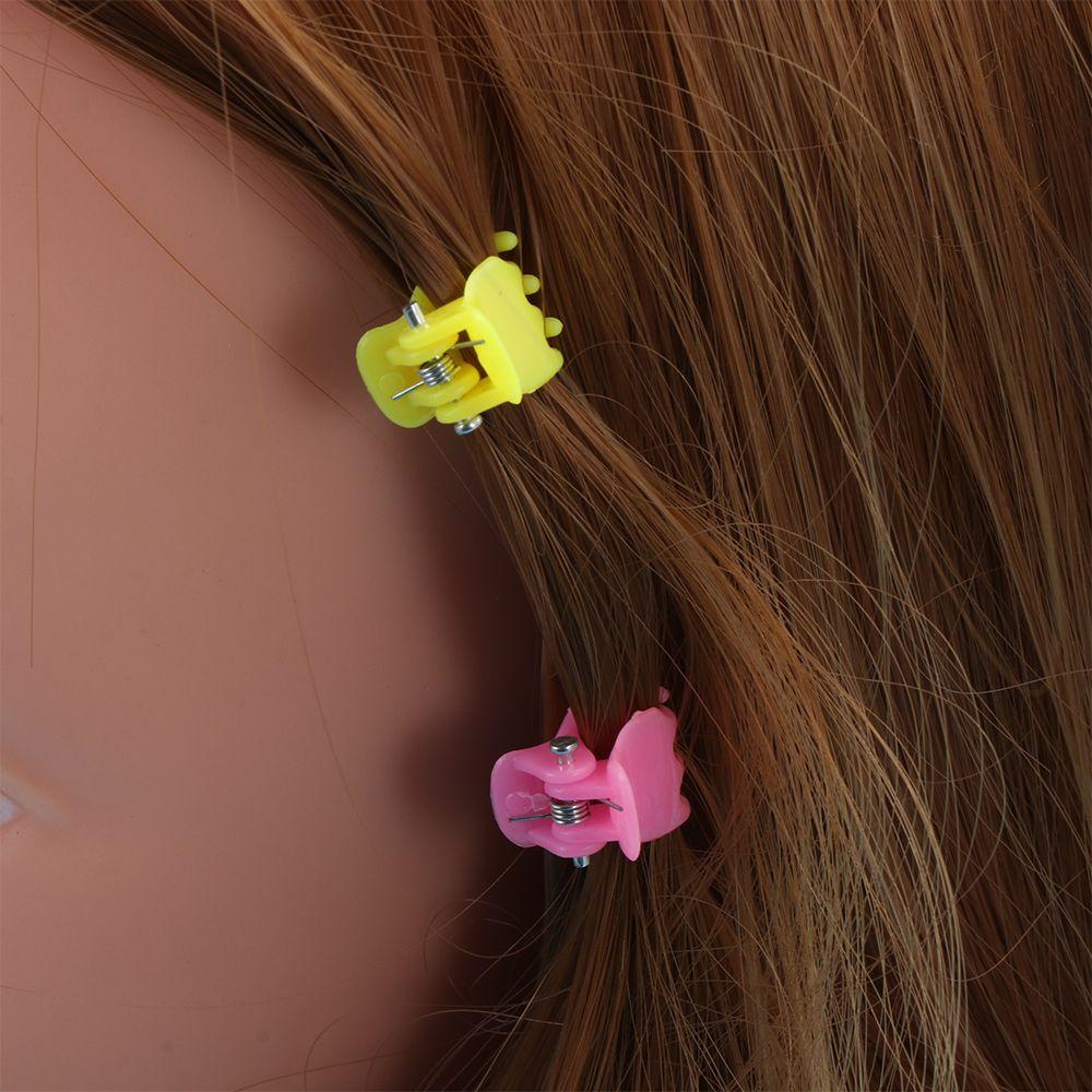 10Pcs 1cm Girl Gift DIY Doll Accessories Children Hair Clips Dolls Headwear Kid Head Wear Doll Clip