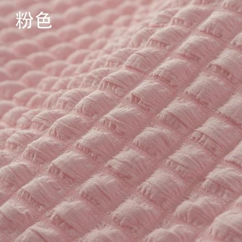 0.5m/1m/2m Soft Elastic Bubble Plaid Fabric Waffle Cloth for Sewing Sofa Cushion Cover Bag Dress Bedding DIY Clothing Fabric