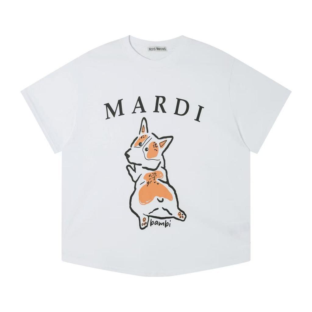 Korean Christmas Limited Edition Corgi Puppy Loose Casual Round Neck Top