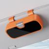 Press Switch Car Glasses Box Shock-proof Eyeglasses Protection Box Car Sunglasses Holder  Car Visor
