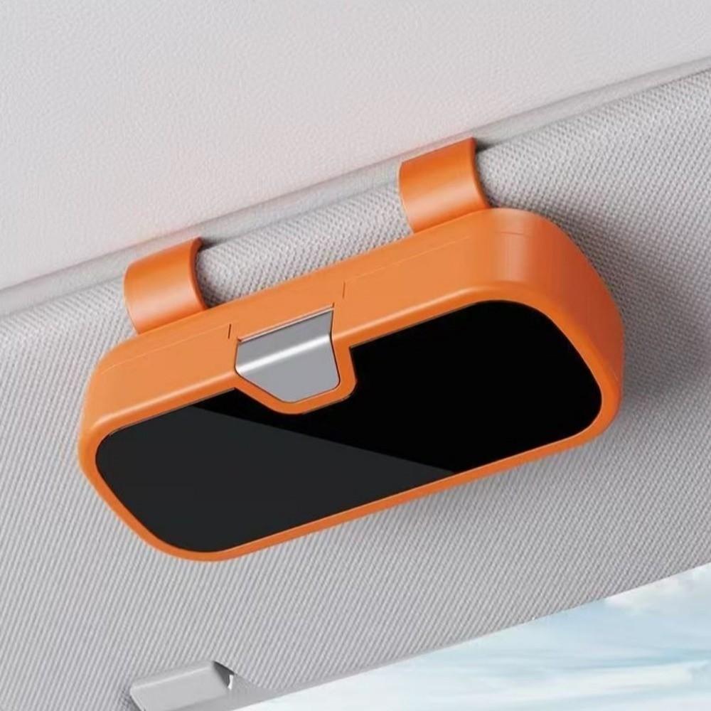 Press Switch Car Glasses Box Shock-proof Eyeglasses Protection Box Car Sunglasses Holder  Car Visor