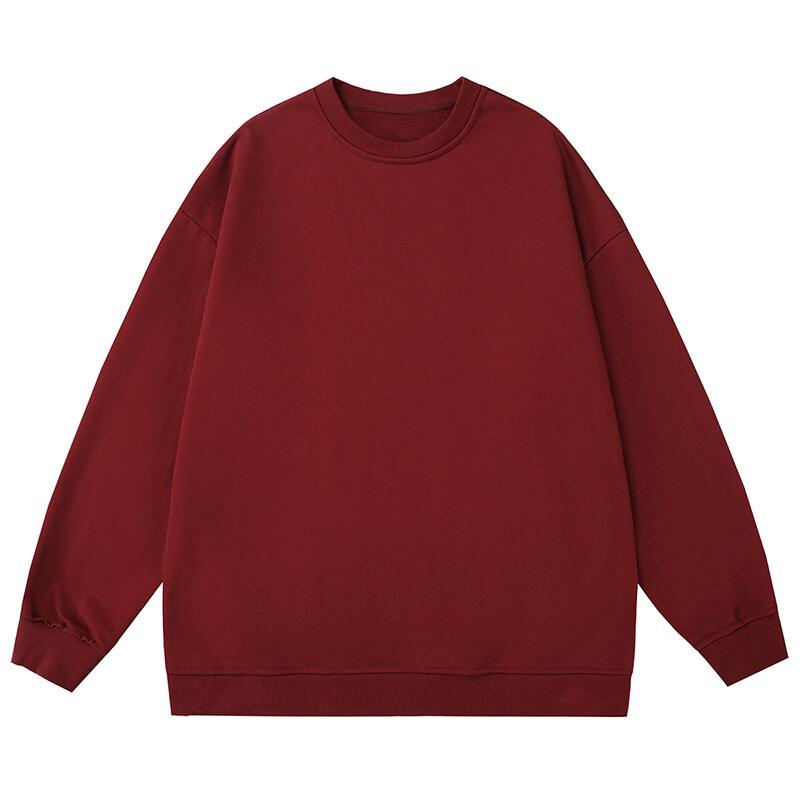 Crew Neck Pullover Sweater Men's and Women's Trendy Brand Loose and Versatile Casual Sports Top Sweater