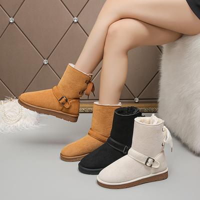 Женские зимние ботинки Fur Australia Classic Mujer Botas Водонепроницаемые зимние ботинки из натуральной коровьей кожи Зимняя обувь для женщин