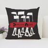 Reversible Printed Pillow Cover DDepeche MMode Fan Gift Home Sofa Decorative Cushion Cover Chair Lumbar Cushion x