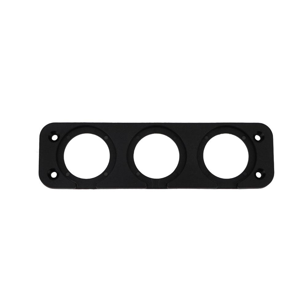 Car Lighter Bracket Charger Switch Voltmeter Mount Plate 1/2/3 Hole Car USB Panel for Car Ship Motorcycle Truck Interior Part