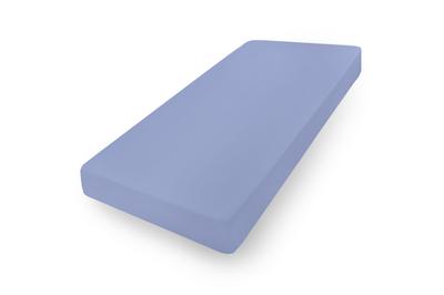 Jersey Classic Fitted Sheet 190x210, 200x220x20, Blue_25 Matex