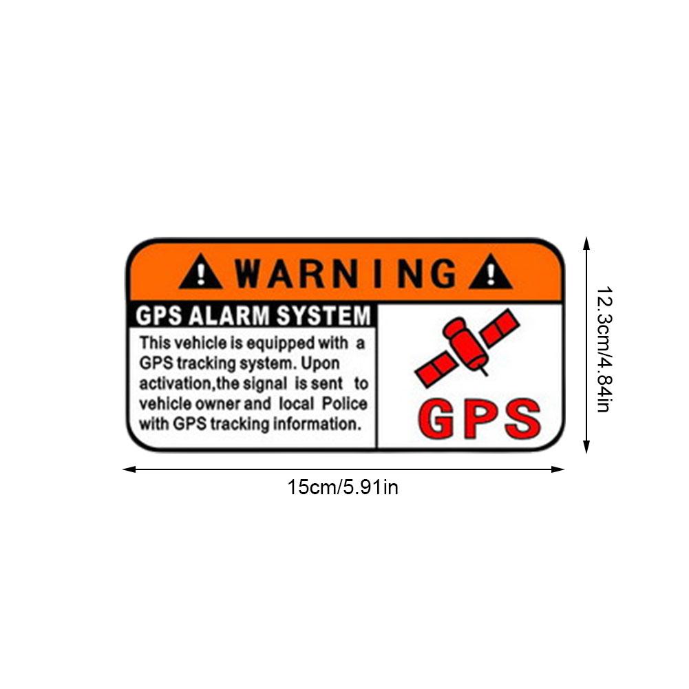 GPS-трекер Сигнализация Наклейка Горный Велосипед Шоссейный Велосипед Самокат Мотоцикл Антиугонная Наклейка Предупреждающая Светоотражающая Наклейка Велосипед Автомобильные Аксессуары
