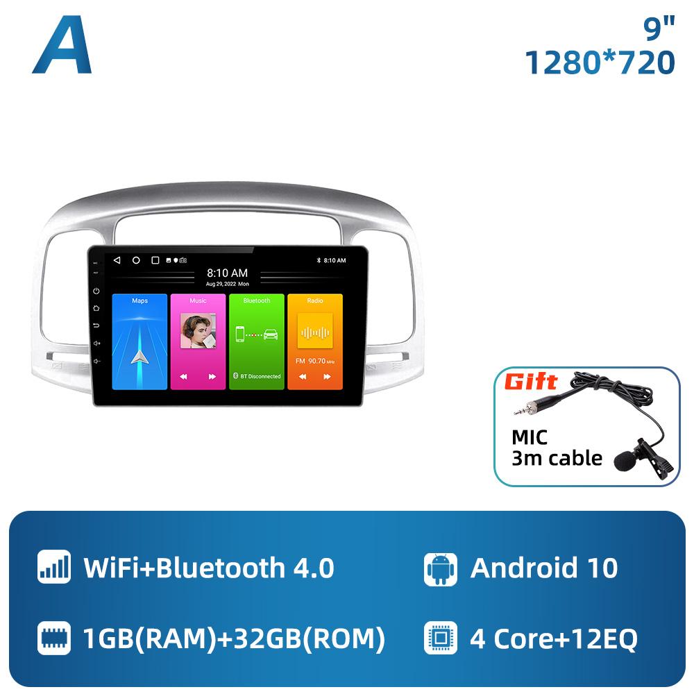 Для Hyundai Accent 2006-2011 Экран 2 Din Android Радио Автомобильный мультимедийный проигрыватель Стерео GPS Навигационный блок Авторадио Carplay