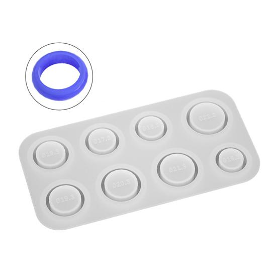 Форма для кольца из силиконовой смолы разных размеров для самостоятельного изготовления украшений, сережек, ожерелий, подвесок, кошачьих ушей