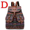 2023 Новый рюкзак с этническим узором, женская сумка из холста, модный персонализированный дорожный ремень, маленький рюкзак, дорожный рюкзак