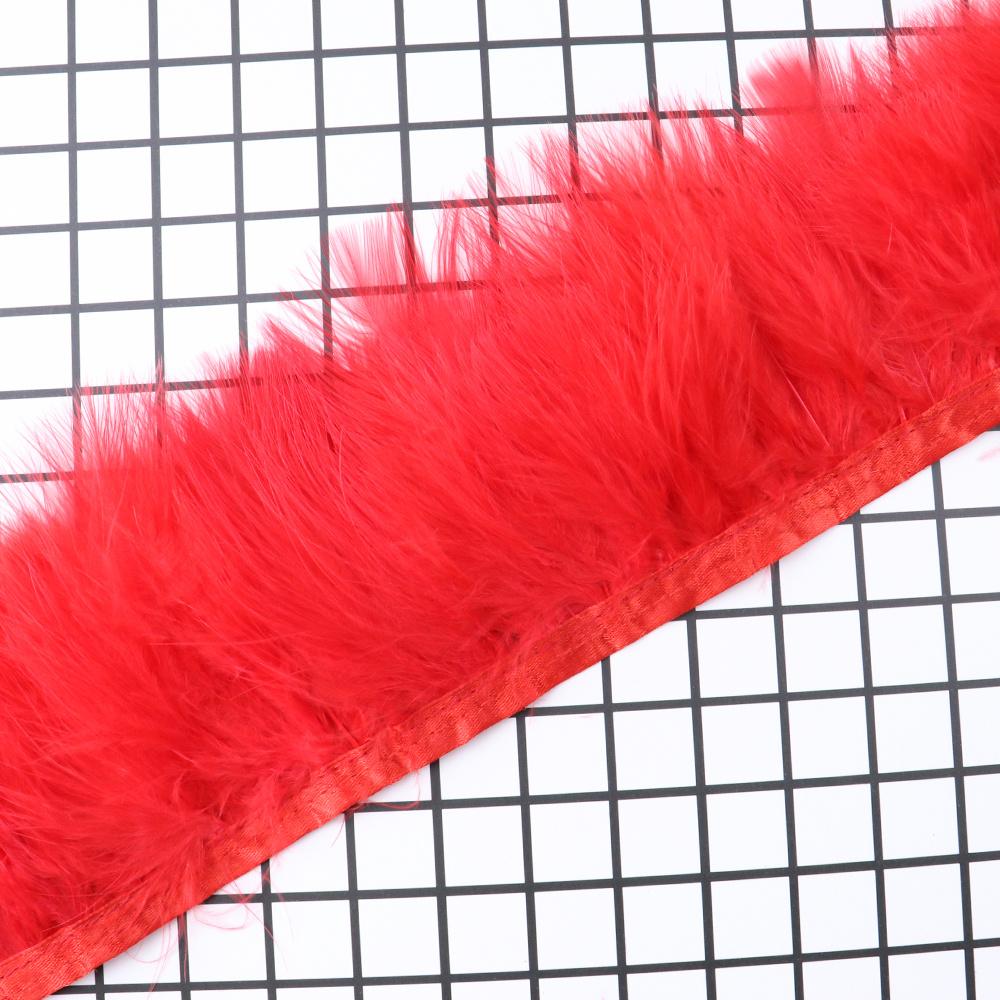 8-10Cm Marabou Turkey Feathers Trim Ribbon Diy Crafts Wedding Party Decor Sewing Clothing Accessories Handmade Home Plume Decor