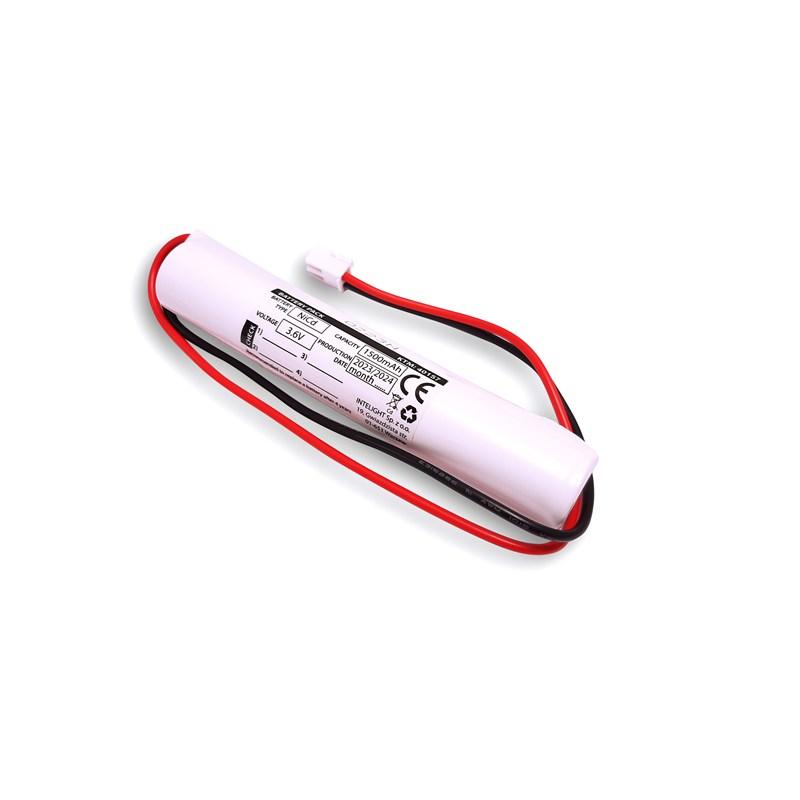 Pakiet Akumulatorów Nicd 3,6V 1500Mah Ht Aura - L129 X Ø23 - 40157