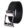 New Men's Belt Tactical Automatic Alloy Buckle Nylon Belt Braided Belt Workwear Outdoor Training Belt Men