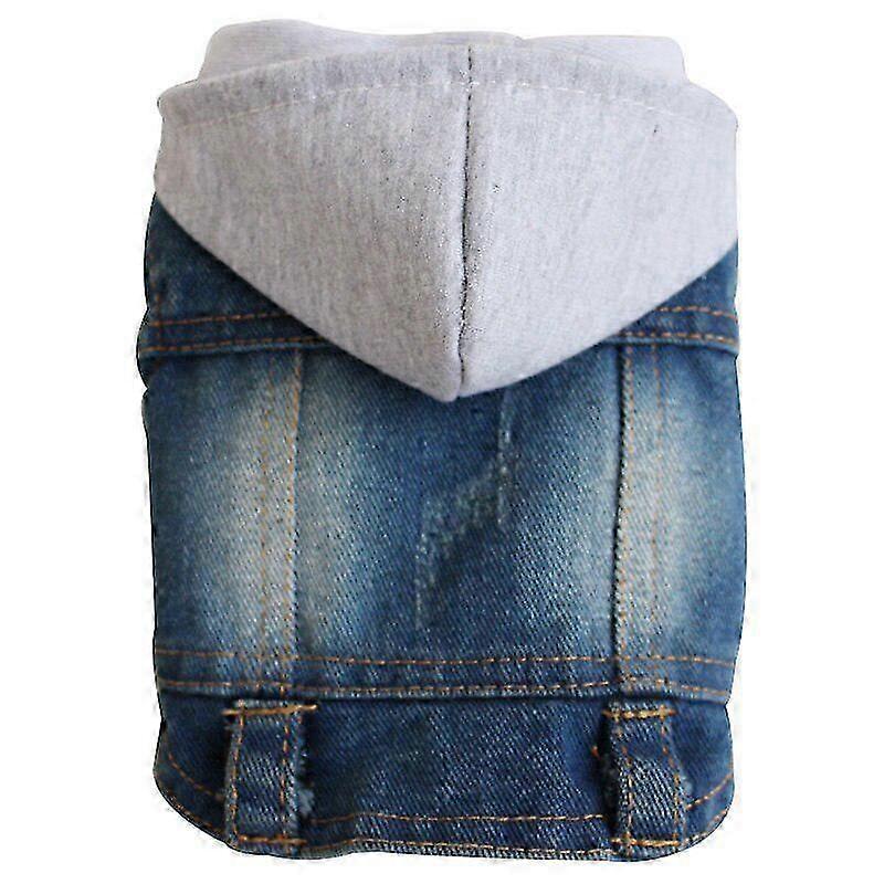 2025 Denim Dog Clothes Cowboy Pet Dog Coat Puppy Clothing For Small Dogs Jeans Jacket Dog Cat Vest Coat
