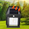Solar Powered Outdoor Wall Light With Motion Sensor For Garden And Patio Decor