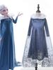 Frozen Princess Elsa Children's Cosplay Costume - Ice Queen Winter Dress Outfit