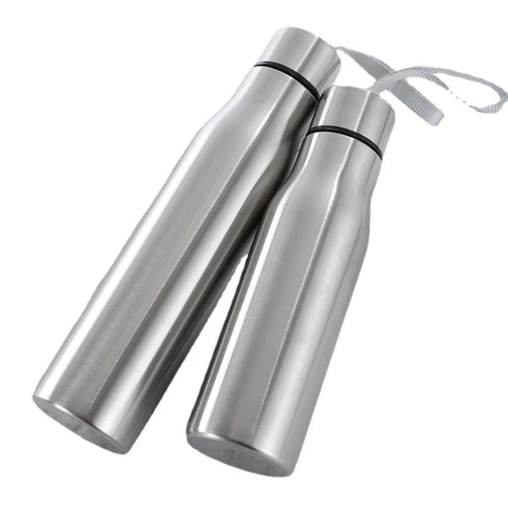 Stainless Steel Sports Water Bottles 750ml/1000ml Travel Water Cup for Camping