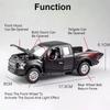 1:32 Mammoth Raptor F150 Alloy Model Car Toy Sound Light Diecast Metal Pull Back Off-road Pickup Models Collection Kids Gifts