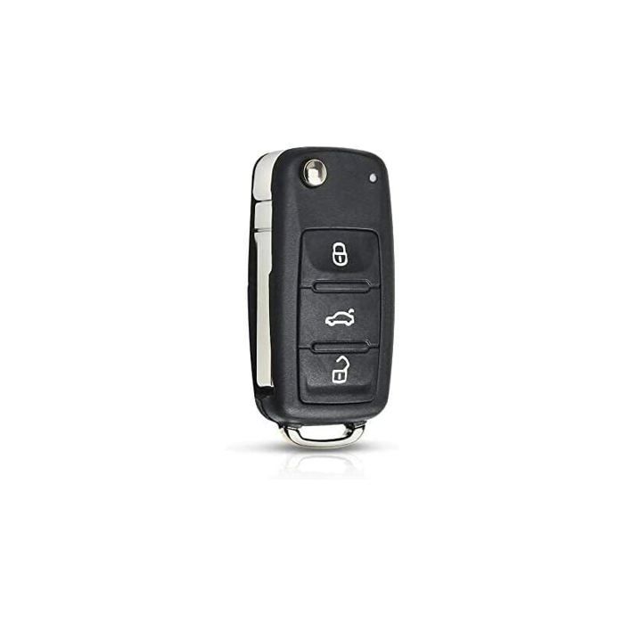 Запасной складной корпус ключа для автомобиля Fob для VW Volkswagen Golf Mk6 T1guan CC Seat Skoda Octavia-3 Кнопки