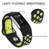 Fitbit Charge 2 Two-Tone Silicone Sport Strap with Heart Rate Compatibility