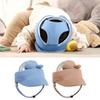 Breathable Infant Safety Helmets Hat Solid Color Lightweight Design Head Protector for Learning to Walk Toddler Baby