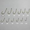 12-Box Pack 1200pcs Size 1 Tube-Eye Fishing Hooks With Barbs Sea Offshore Boat Casting