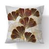 Ginkgo Biloba Series Simple Home Pillow Cover Living Room Sofa Car Square Linen Cushion