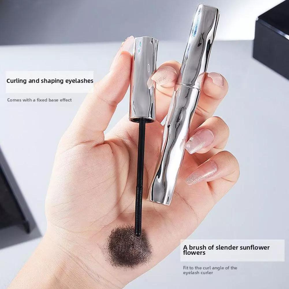 4D Водостойкая тушь для ресниц Stain Proof Удлиняющая черная завивка ресниц Fiber Fill Eye Makeup