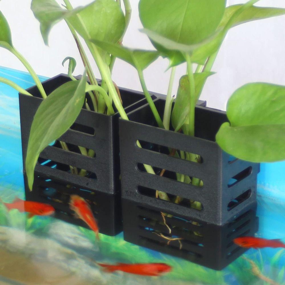 Water Plant Landscape Fish Tank Plant Cup Emersed Plants Storage Rack  Water Feature Decoration