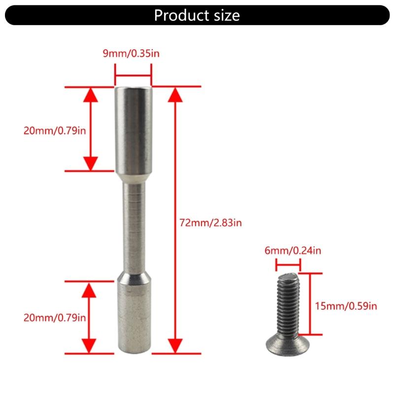 Мотоциклетные титановые характеристики Винты ветрового стекла Болты ветрового стекла для задних вилок Надежно