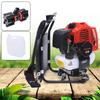 Backpack Brush Cutter 2 Stroke Gas Powered 1.7HP 3 In 1 Air-Cooled Single Cylinder Grass Trimmer Tool for Lawn Mover Garden Tree