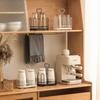 Metal Cup Storage Shelf Hollow Out Design Kitchen Paper Cup Holder Cup Holder Dispenser