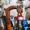 Noble Eagle Head Walking Cane Handcrafted Wooden Walking Stick for Men Women Elegant  Durable