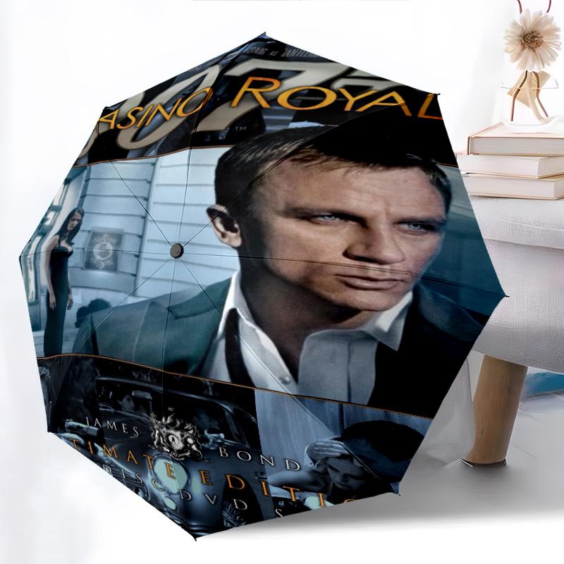 Iconic Gun Logo Design Folding umbrella Suitable for all seasons travel Umbrella Umbrella Sun umbrella
