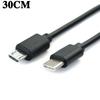 30/100 см Тип C Usb-c для Micro Usb-кабеля для Xiaomi Data Reverse Charging Mutual и кабеля C9D7