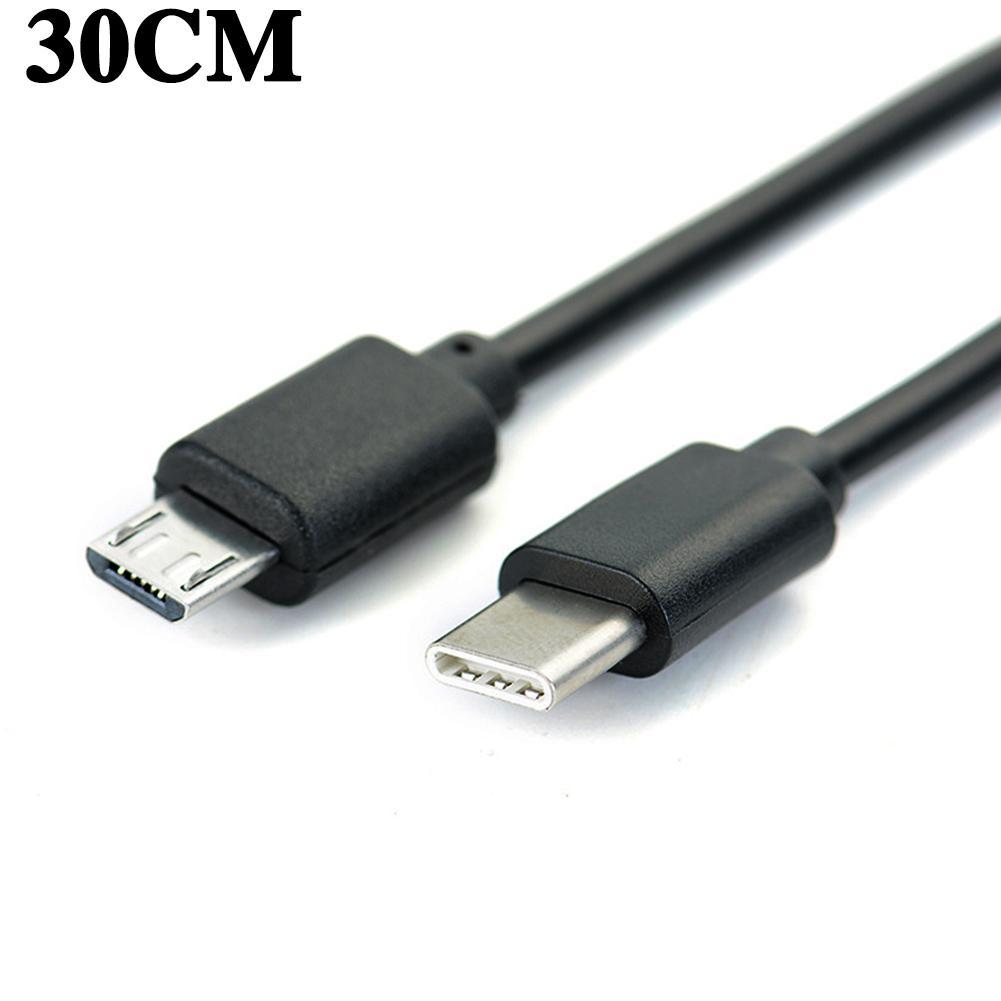 30/100 см Тип C Usb-c для Micro Usb-кабеля для Xiaomi Data Reverse Charging Mutual и кабеля C9D7
