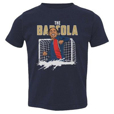 Дизайн Barcola в парижском стиле - Футболка для малышей, фанатов футбола, унисекс