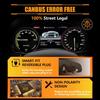 Front Fender LED Side Marker Lights for 2015 2016 2017 2018    Je-ep Renegade, Renegade Smoked Lens Side Bumper Marker Lamps, Amber LED Side Markers