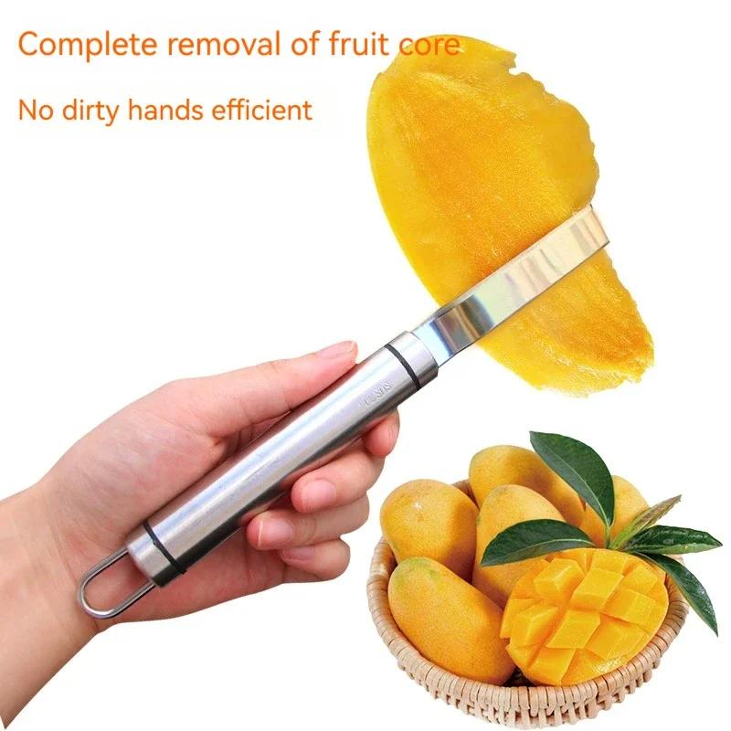 Из нержавеющей стали Манго Быстрый Сервоотделитель Многофункциональный Мясоотделитель Кухонный Гаджет Сервоотделитель Ананаса Фруктовый Нож Очиститель Нож Для Кулинарии