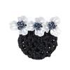 Flower Hairpin Korean Bun Snood Ponytail Clip Hairgrips Cover Net Vintage Women Spring Clip  Gift