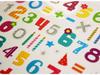 Autocollants - Chiffres et calculs - Anniversaire - Paillettes