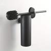 NEW Toilet Brush with Holder for Bathroom Toilet Bowl Brush Holder Toilet Bowl Cleaner Brush Wall Mounted Toilet Brush Black