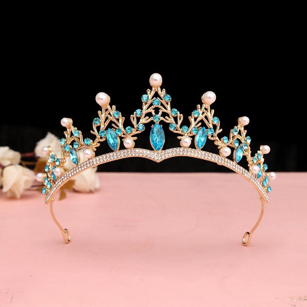 Retro Wedding Hair Accessories Baroque Vintage Bridal Tiara Queen Crown  Wedding Ceremony