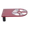Trimming Machine Base Plate Aluminum Alloy Adjustable Workbench Base for 65 To 132mm Diameter Trimmer