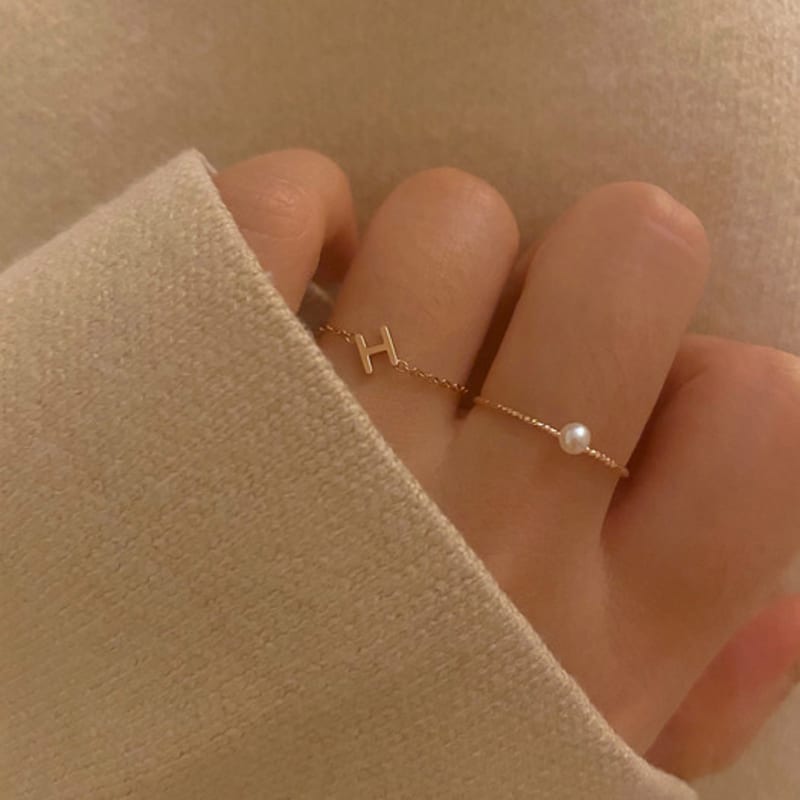 Кольцо-цепочка из таупового 14-каратного золота