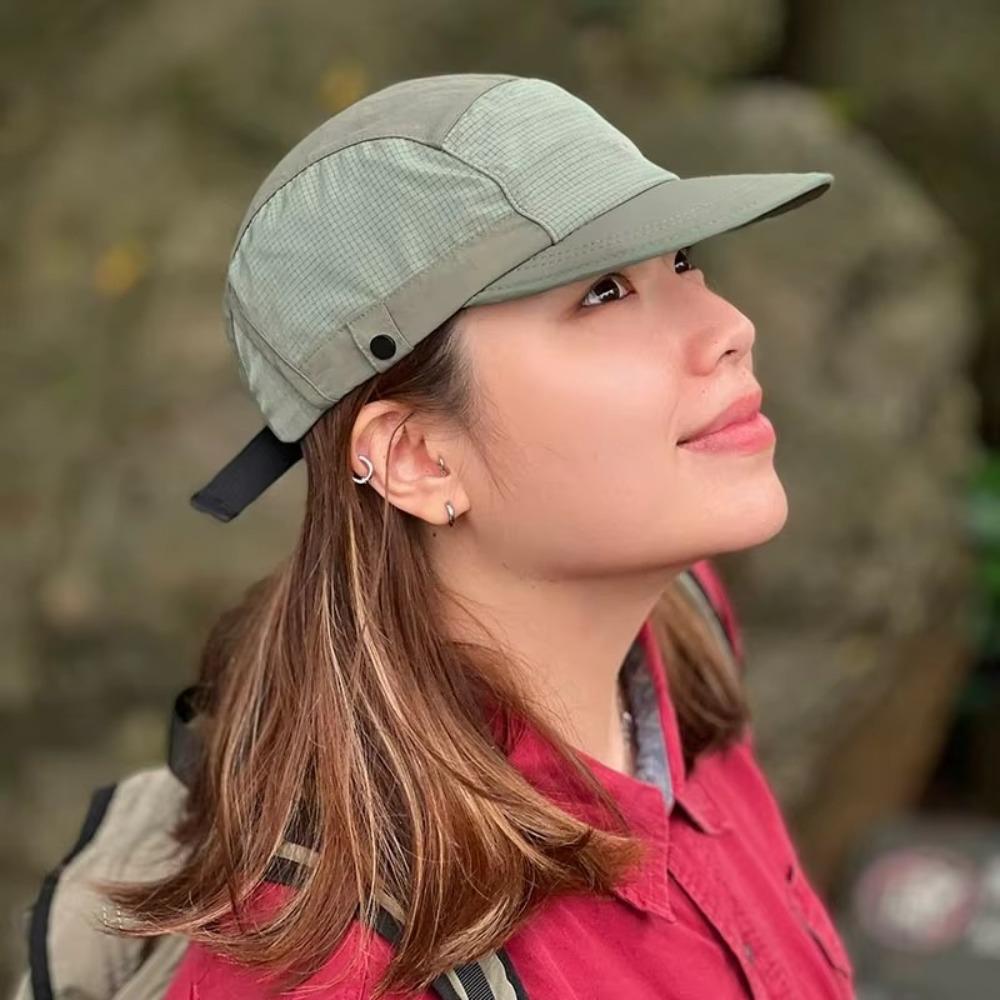 Short Brim Baseball Hats Breathable Sunscreen Cap Unisex Sun Hat